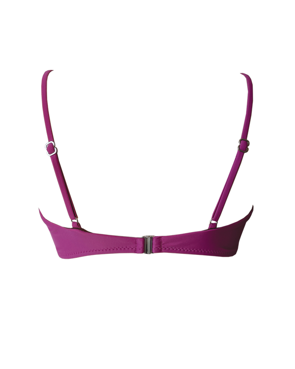BRALETTE TOP - GRAPE