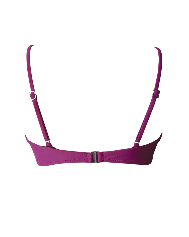 BRALETTE TOP - Mulberry