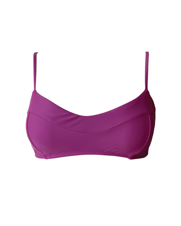 BRALETTE TOP - GRAPE