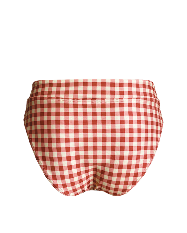 MIDI LINE BOTTOM - Gingham Paprika