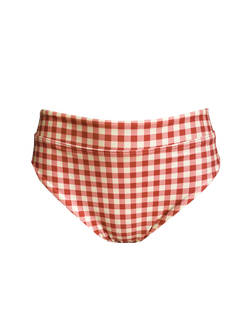 MIDI LINE BOTTOM - Gingham Paprika