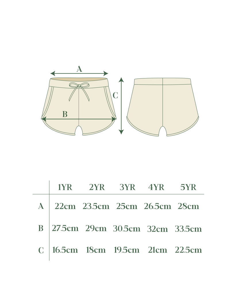 MINI SOL SHORTS - Gingham Lilac
