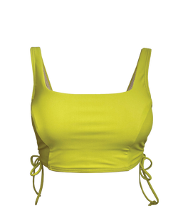 PULLOVER BIKINI TOP - Limecello