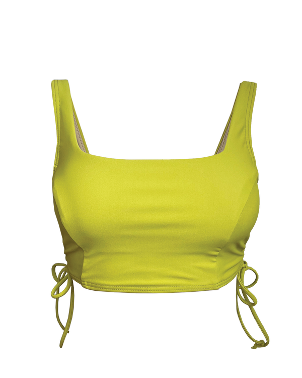 PULLOVER BIKINI TOP - Limecello